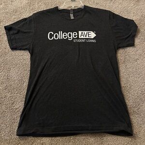 Next Level Apparel Black Graphic Tee